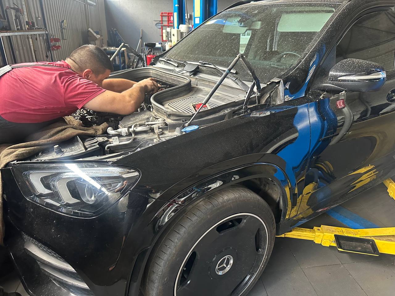 Ремонт двигателя Mercedes